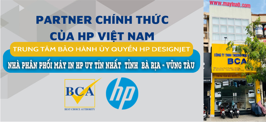 Nhà phân phối máy in HP uy tín nhất #1 Tỉnh Bà Rịa - Vũng Tàu