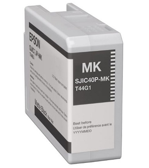 Mực in Epson SJIC40P Matte Black Ink Cartridge (C13T44G500)