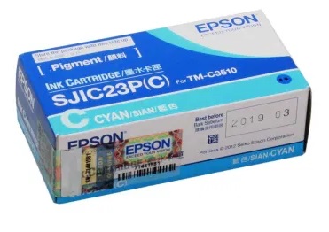 Mực in Epson SJIC23P Cyan Ink Cartridge (C33S020584)