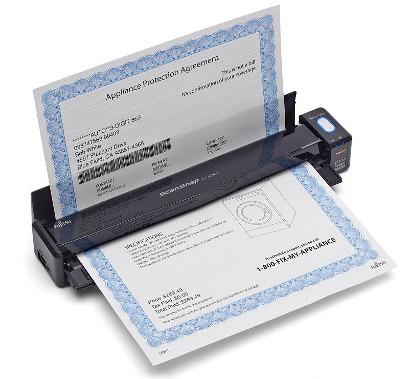 Fujitsu Scanner ix100 (PA03688-B001)