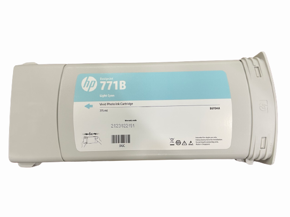 Mực in HP 771B 775ml Light Cyan Ink Cartridge (B6Y28A)