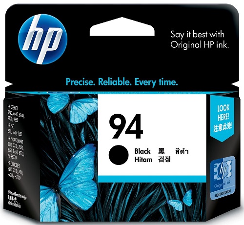 Mực in HP 94 Black Original Ink Cartridge (C8765WA)