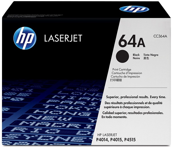 Mực in HP 64A Black Original LaserJet Toner Cartridge (CC364A)