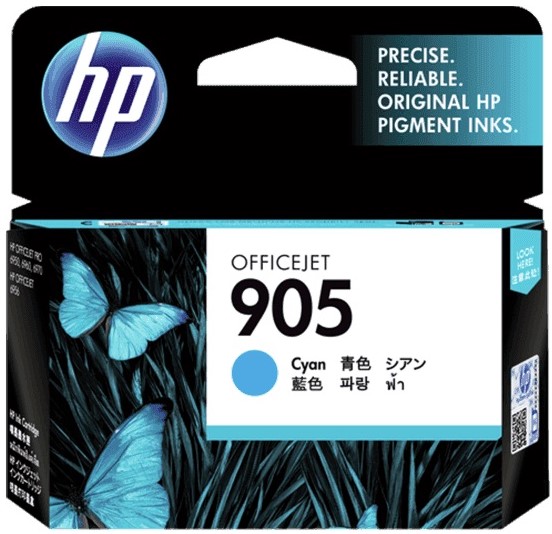 Mực in HP 905 Cyan Original Ink Cartridge (T6L89AA)