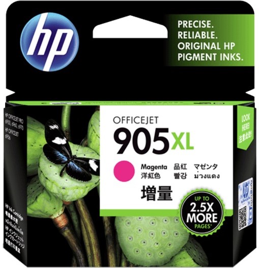 Mực in HP 905XL High Yield Magenta Original Ink Cartridge (T6M09AA)
