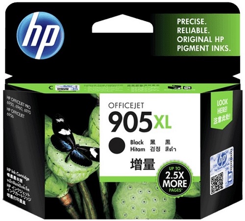 Mực in HP 905XL High Yield Black Original Ink Cartridge (T6M17AA)