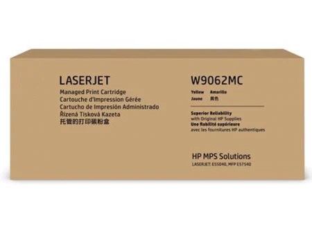 HP W9062MC Yellow Managed LaserJet Toner Cartridges (W9062MC)