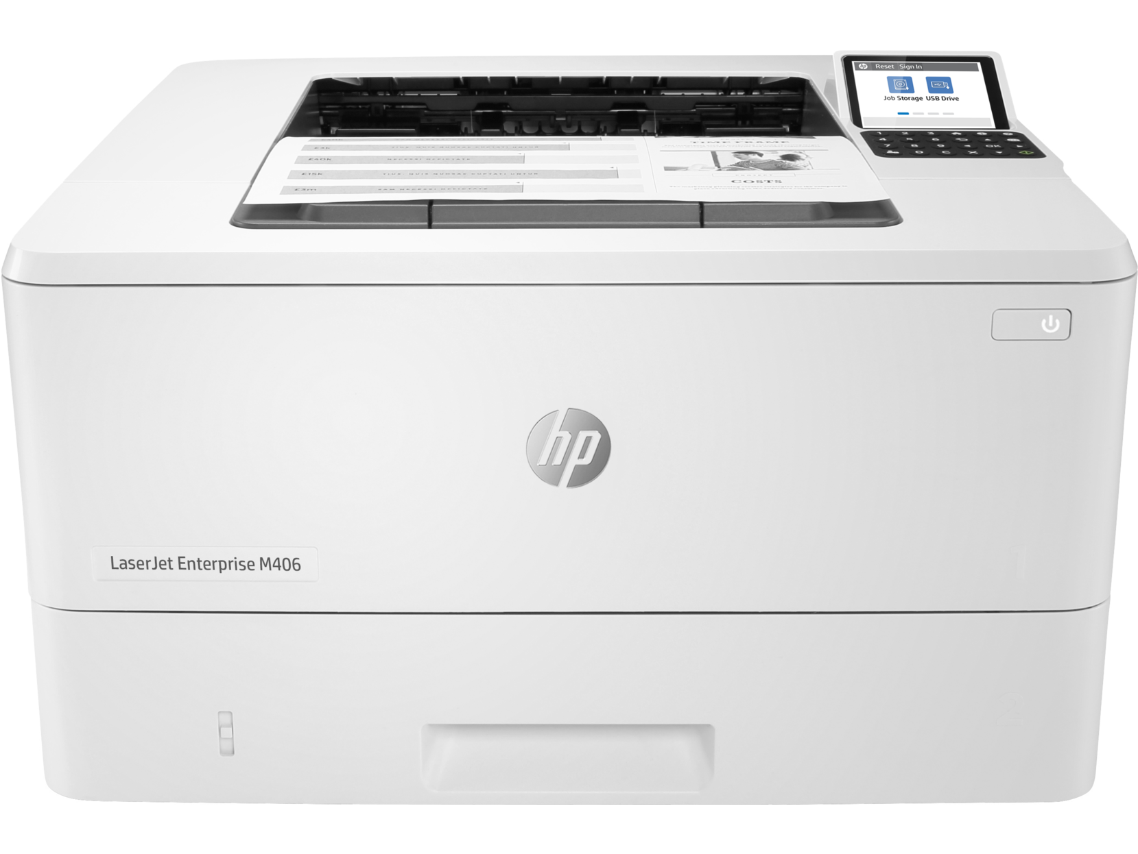 Máy in HP LaserJet Enterprise M406dn	(3PZ15A)