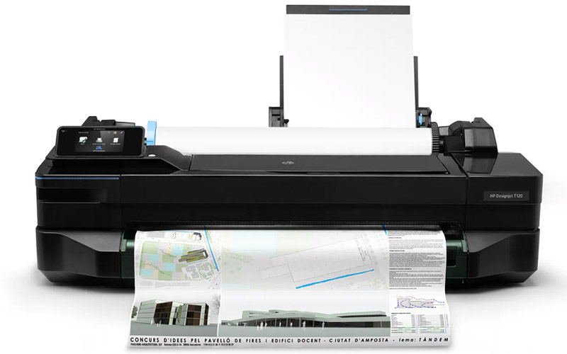 Máy in khổ lớn đã qua sử dụng HP DesignJet T120 24-in Printer (CQ891C)