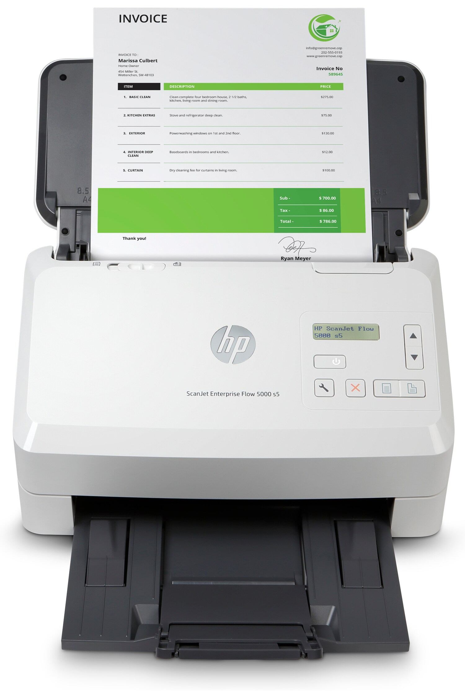 Máy scan HP ScanJet Enterprise Flow 5000 s5 (6FW09A)