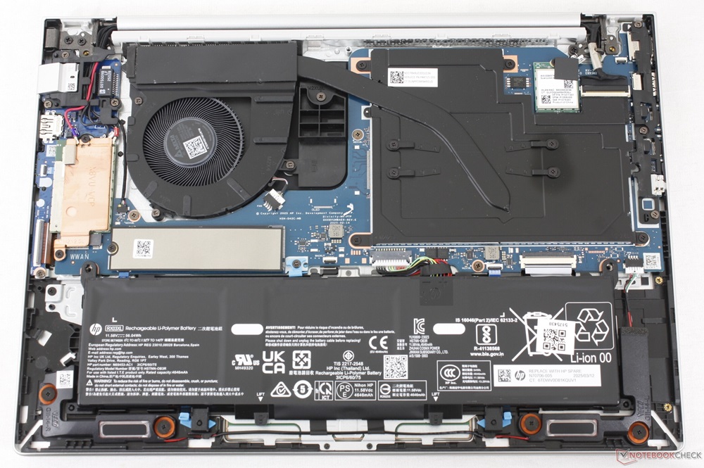 Đánh giá pin HP EliteBook 6 G1q 14: Chip Qualcomm ARM giúp máy trụ vững 16 tiếng