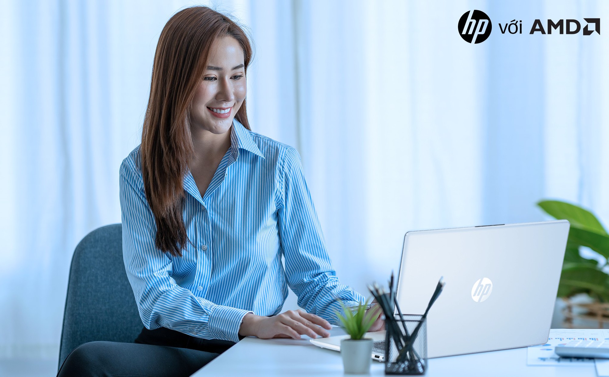 Các mẫu laptop doanh nghiệp chuyên dụng như HP 245 G10 và HP ProBook 445 G10 sẽ hỗ trợ người dùng làm việc hiệu quả, năng suất hơn