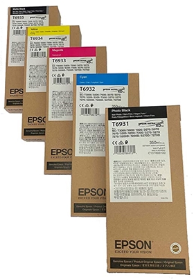 Mực in Epson T693 Photo Black Pigment Ink Cartridge 350ml (C13T693100)