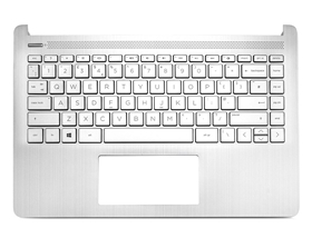 Bàn phím Laptop HP TOP COVER NATURAL SILVER WITH KEYBOARD NATURAL SILVER US (L91185-001)