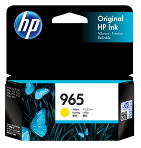 HP 965 Yellow Original Ink Cartridge (3JA79AA)