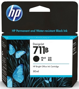 Mực in HP 711B 80 ml Black Ink Cartridge (3WX01A)