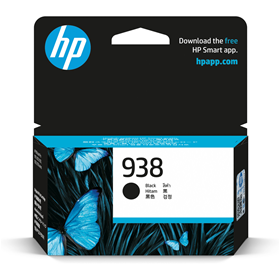 HP 938 Black Original Ink Cartridge (4S6X8PA)