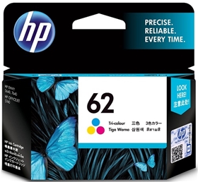 Mực in HP 62 Tri-color Original Ink Cartridge (C2P06AA)