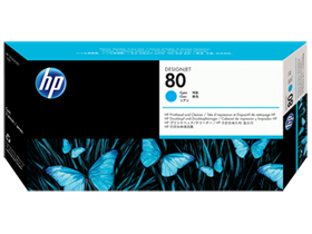 Đầu in HP 80 Cyan Printhead (C4821A)-trôi date
