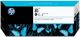 Mực in HP 81 680-ml Black DesignJet Dye Ink Cartridge (C4930A)