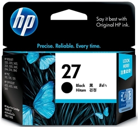 Mực in HP 27 Black Original Ink Cartridge (C8727AA)