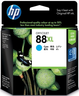 Mực in HP 88XL High Yield Cyan Original Ink Cartridge (C9391A)