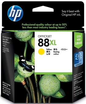 Mực in HP 88XL High Yield Yellow Original Ink Cartridge (C9393A)