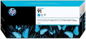 Mực in HP 91 775-ml Cyan DesignJet Pigment Ink Cartridge (C9467A)
