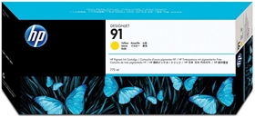 Mực in HP 91 775-ml Yellow DesignJet Pigment Ink Cartridge (C9469A)