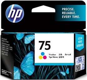 Mực in HP 75 Tri-color Original Ink Cartridge (CB337WA)