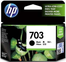 Mực in HP 703 Black Original Ink Advantage Cartridge (CD887AA)