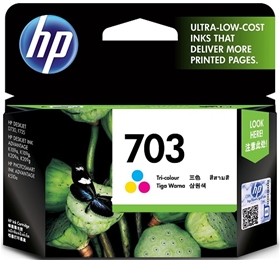 Mực in HP 703 Tri-color Original Ink Advantage Cartridge (CD888AA)