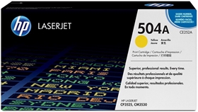 Mực in HP 504A  Yellow Original LaserJet Toner Cartridge (CE252A)