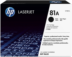 Mực in HP 81A Black Original LaserJet Toner Cartridge (CF281A)