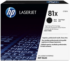 Mực in HP 81X High Yield Black Original LaserJet Toner Cartridge (CF281X)