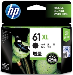 Mực in HP 61XL High Yield Black Original Ink Cartridge (CH563WA)