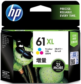 Mực in HP 61XL High Yield Tri-color Original Ink Cartridge (CH564WA)