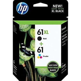 Mực in HP 61XL Photo Value Pack, Black / Tri-color Ink Cartridge (J3N03AA)