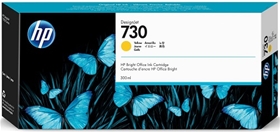 Mực in HP 730 300-ml Yellow DesignJet Ink Cartridge (P2V70A)