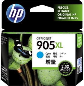 Mực in HP 905XL High Yield Cyan Original Ink Cartridge (T6M05AA)