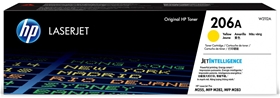 Mực in HP 206A Yellow Original Laser Toner Cartridge (W2112A)