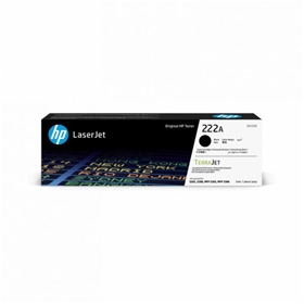 HP 222A Black Original LaserJet Toner Cartridge (W2220A)