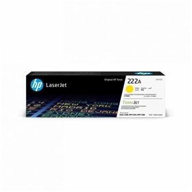 HP 222A Yellow Original LaserJet Toner Cartridge (W2222A)