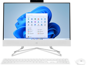 HP All-in-One 22-dd2043d Bundle PC (9A8J8PA)