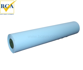 Giấy bìa xanh dạng cuộn khổ 840mm x 68m (76mmx160gsm)