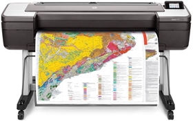 Máy in HP DesignJet T1708dr PostScript 44 Inch (1VD86A)