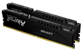 RAM PC Kingston KIT 32G (2x16) DDR5 5200 40-40 FURY Beast Black (KF552C40BBK2-32)