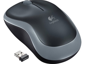Chuột không dây Logitech M185 Xám (910-002255)
