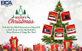 BCA gửi lời Chúc Giáng Sinh đến Quý Khách hàng