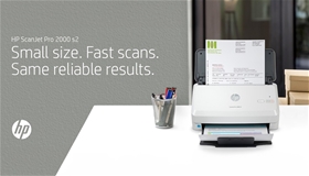 Giải pháp chuyển tài liệu giấy sang dữ liệu số với HP ScanJet Pro 2000 s2
